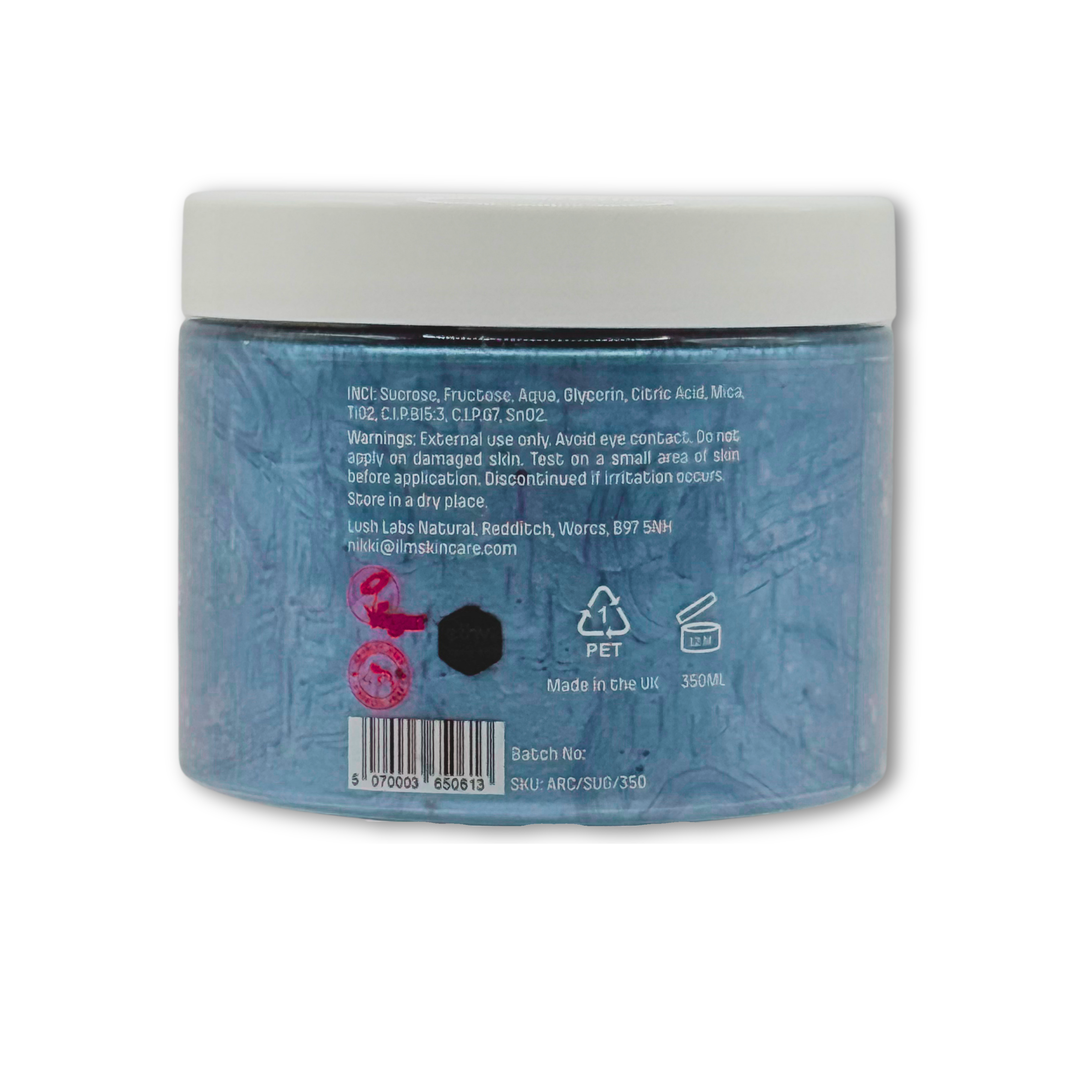 Arctic Blue Sugar Paste - It's Sugar!