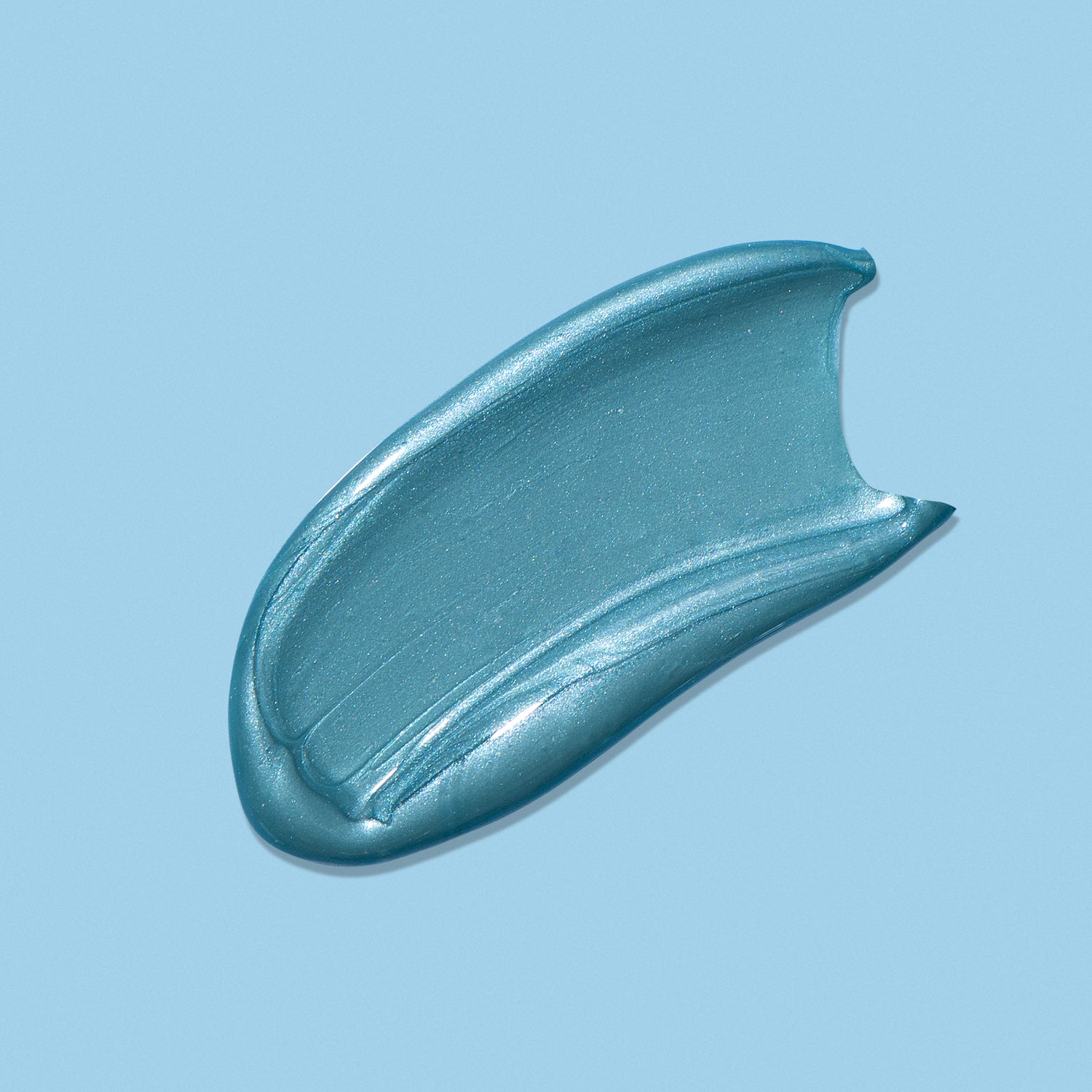 Smooth Arctic Blue Sugar Paste texture swatch on pale blue background