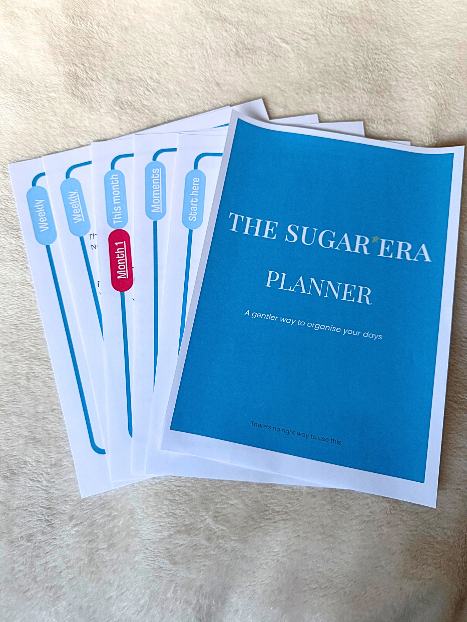 Sugar Era Digital Planner | Pressure-Free Planning for Students