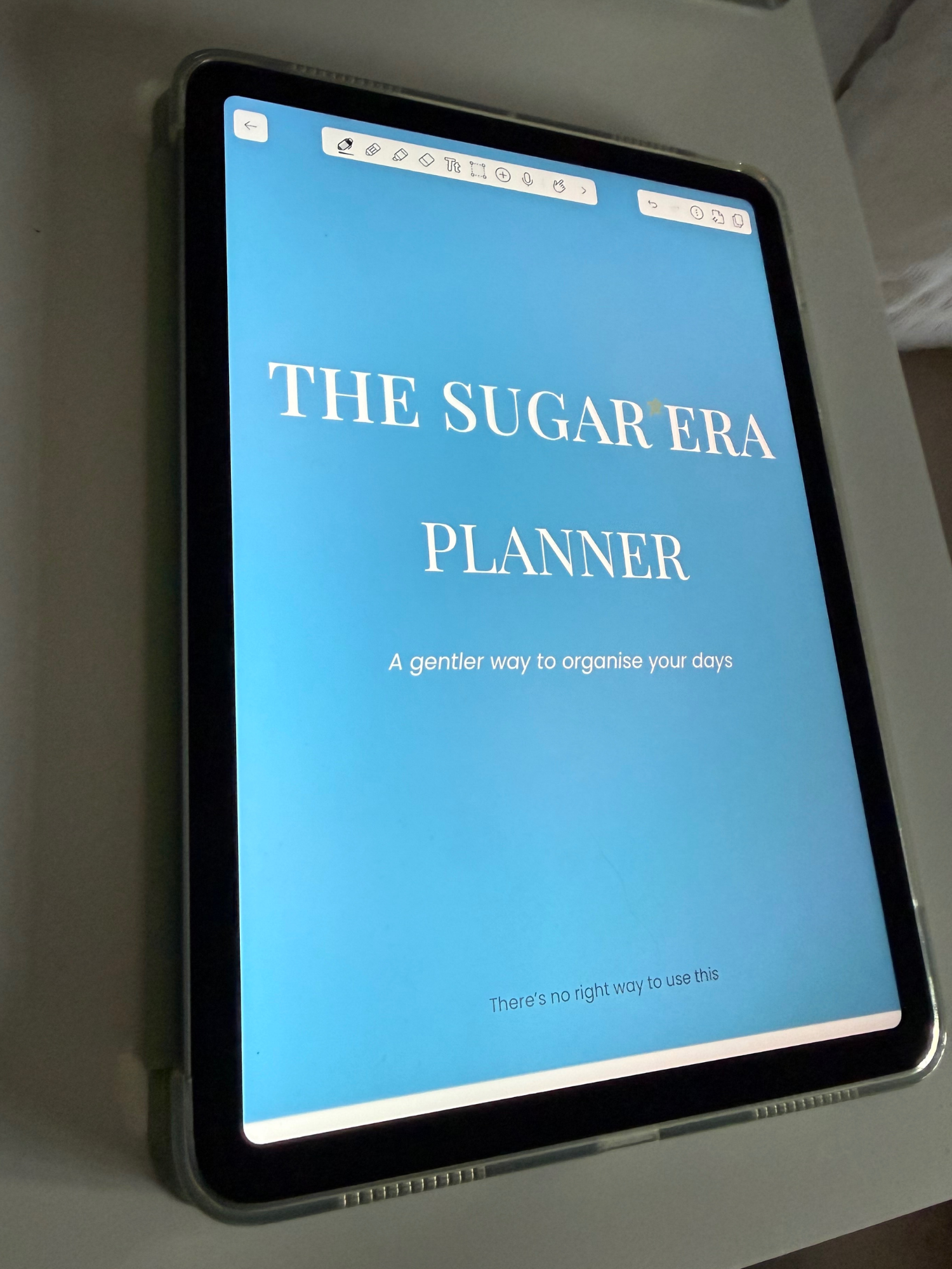 Sugar Era Digital Planner | Pressure-Free Planning for Students